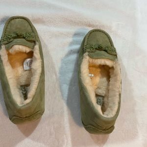 Austrailian Ugg’s, mint green brand new.